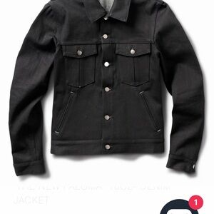 Men's Black Denim Jacket